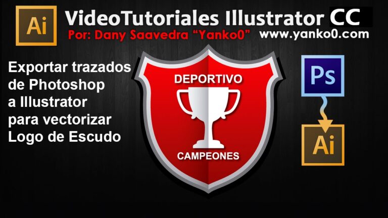Aprende a exportar trazados de Photoshop a Illustrator en 3 pasos