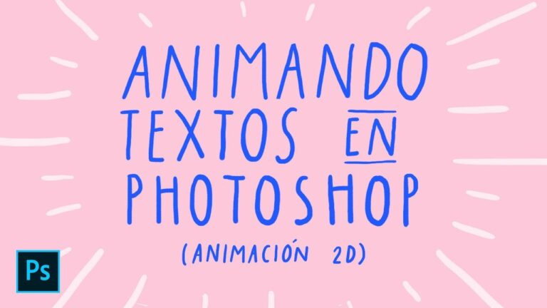 Da vida a tus dise&ntilde;os con la animaci&oacute;n de texto en Photoshop