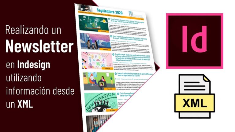 Descubre c&oacute;mo crear una newsletter profesional con InDesign