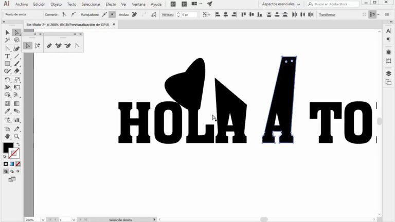 Transforma tus dise&ntilde;os: C&oacute;mo convertir texto a vector en Illustrator